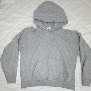 Aritzia TNA Light Gray Hoodie